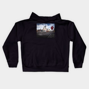 Street Graffiti Looking Up Kids Hoodie